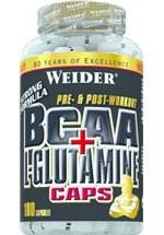 Joe Weider BCAA + L-Glutamine Caps, 180 Kapseln Dose