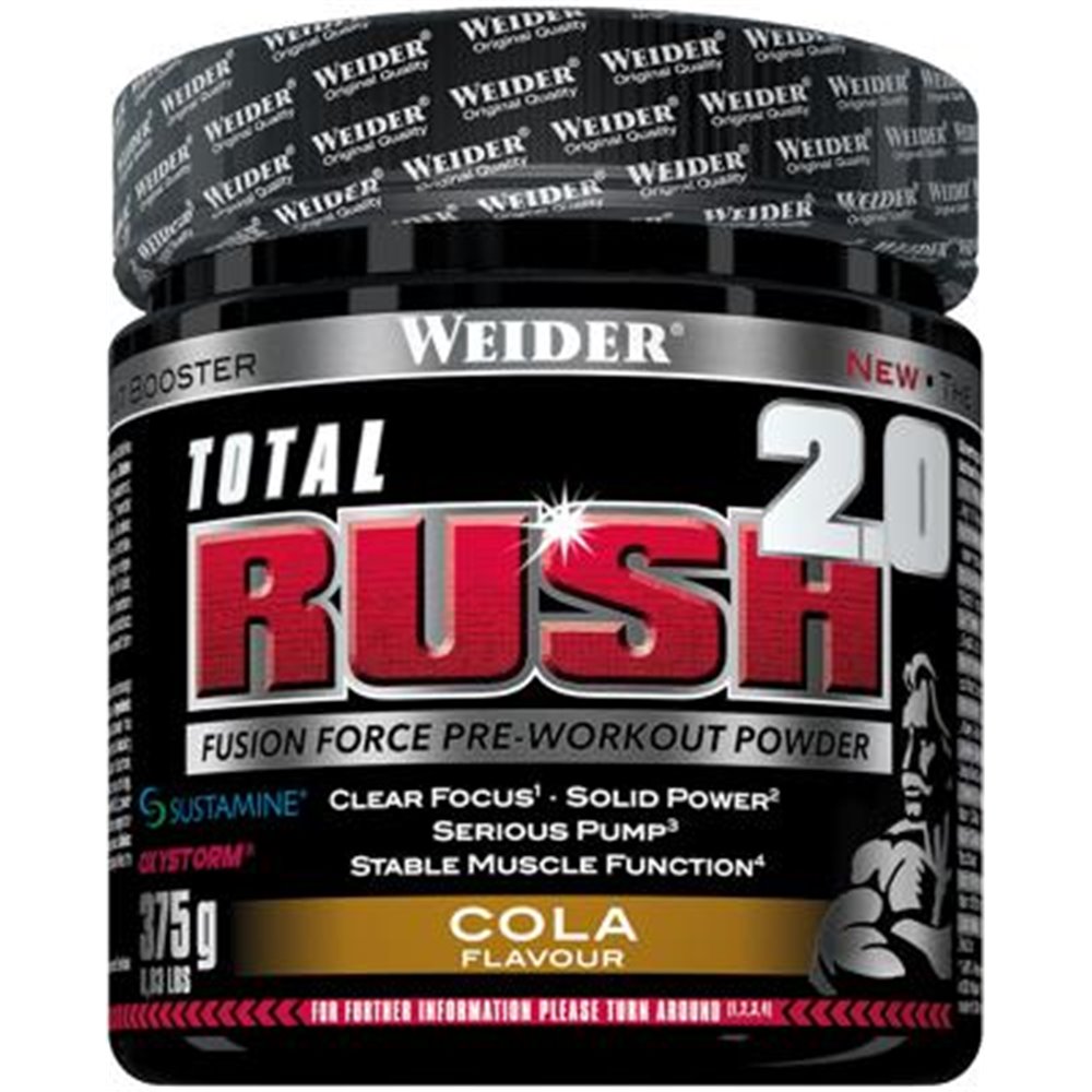 Sportnahrung, Pre-Workout Joe Weider Total Rush 2.0, 375 g Dose