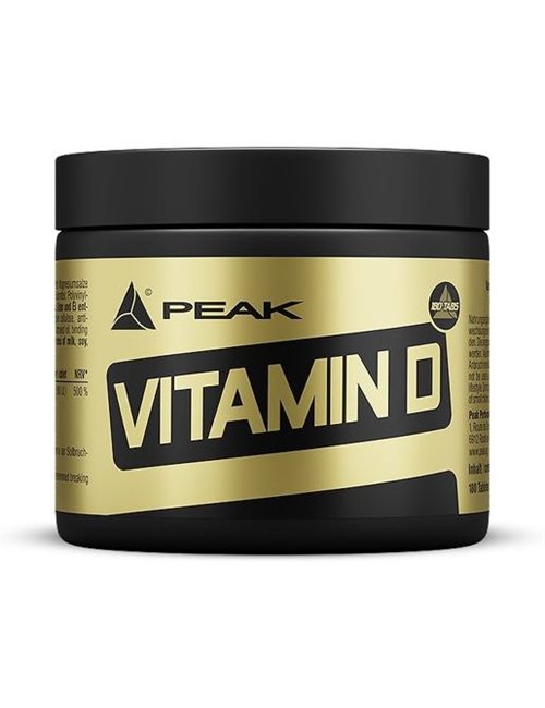 Sportnahrung, Vitamine Peak Performance Vitamin D, 180 Tabletten Dose