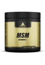 Peak Perfomance MSM mit Vitamin C, 120 Kapseln Dose