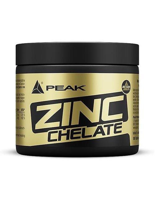 Sportnahrung, Vitamine Peak Performance Zinc Chelat, 180 Tabletten Dose
