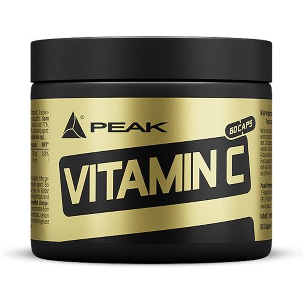 Sportnahrung, Vitamine Peak Performance Vitamin C, 60 Kapseln Dose