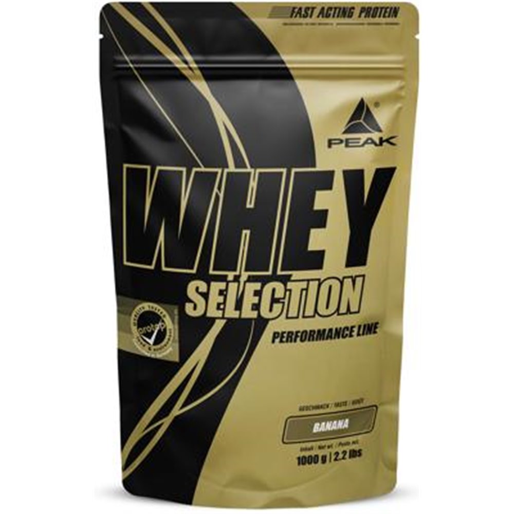 Sportnahrung, Eiweiß / Protein Peak Performance Whey Selection, 1000 g Beutel