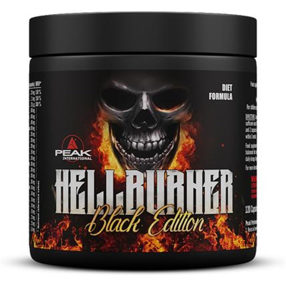 Peak Performance Hellburner - Black Edition, 120 Kapseln Dose