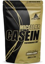 Peak Performance Micellar Casein, 1000 g Beutel