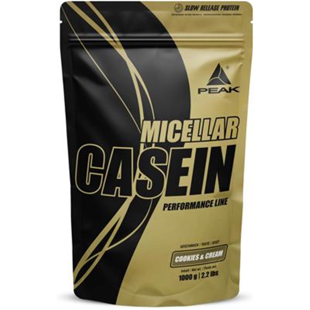 Sportnahrung, Eiweiß / Protein Peak Performance Micellar Casein, 1000 g Beutel