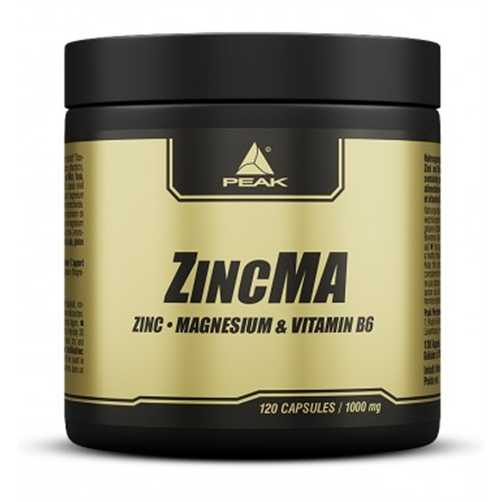 Sportnahrung, Vitamine Peak Performance ZinkMA, 120 Kapseln Dose