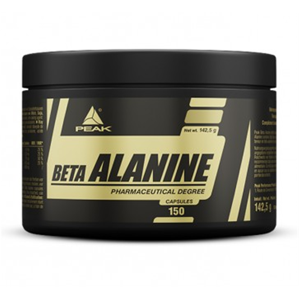 Sportnahrung, Vitamine Peak Performance Beta Alanine, 150 Kapseln Dose