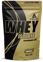 Peak Performance Whey Protein Isolat, 750 g Beutel