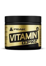 Peak Performance Vitamin D3 + K2, 120 Tabletten Dose