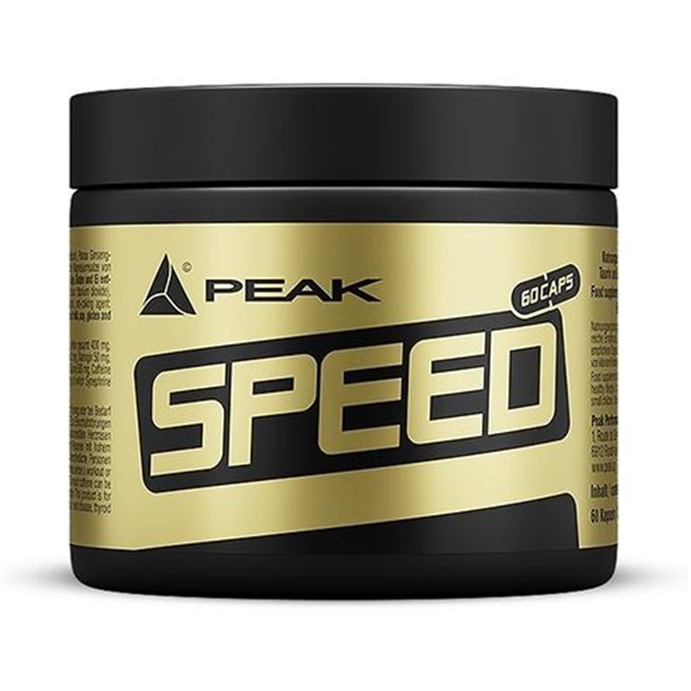 Sportnahrung, Pre-Workout Peak Speed, 60 Kapseln Dose