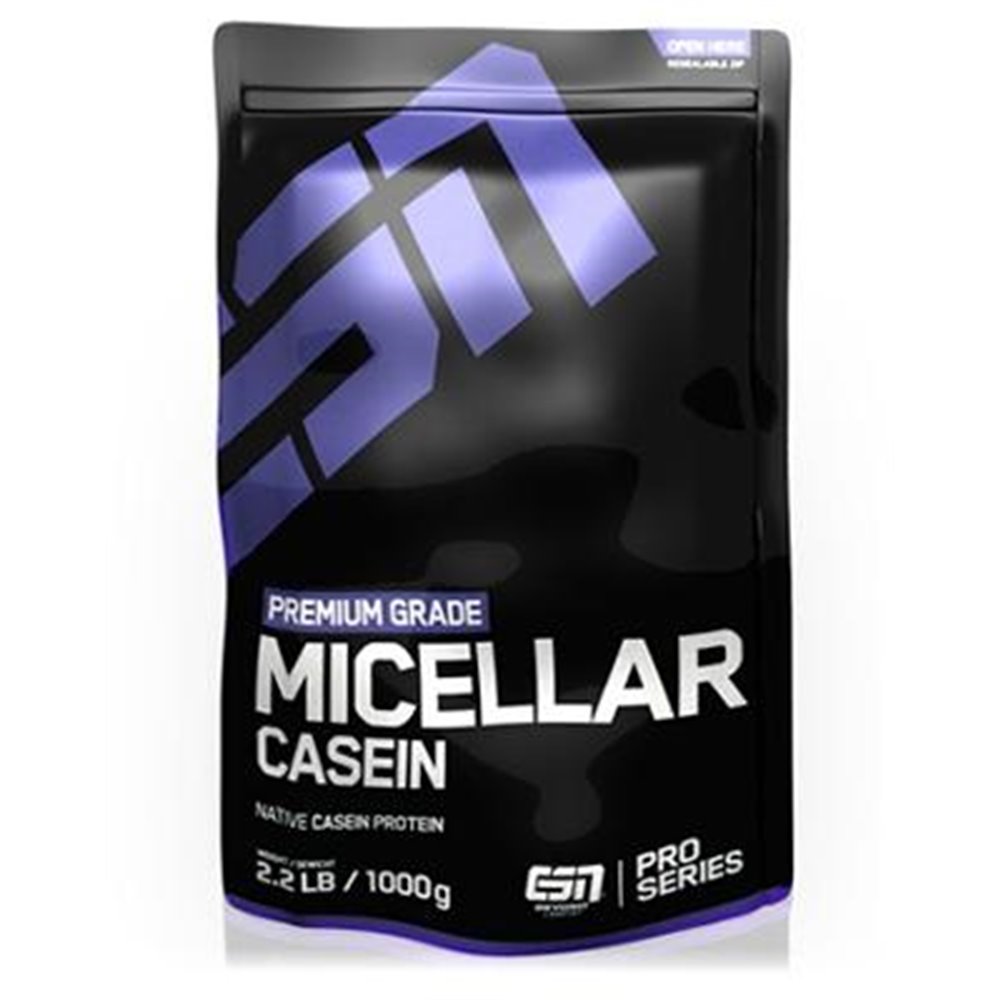 Sportnahrung, Eiweiß / Protein ESN Micellar Casein, 1000 g Beutel