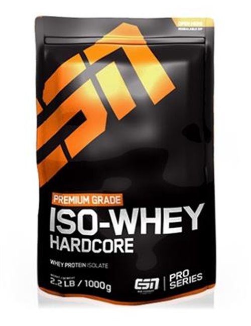 Sportnahrung, Eiweiß / Protein ESN IsoWhey Hardcore, 1000 g Beutel