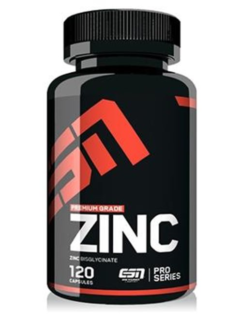 Sportnahrung, Vitamine ESN Zinc, 120 Kapseln Dose
