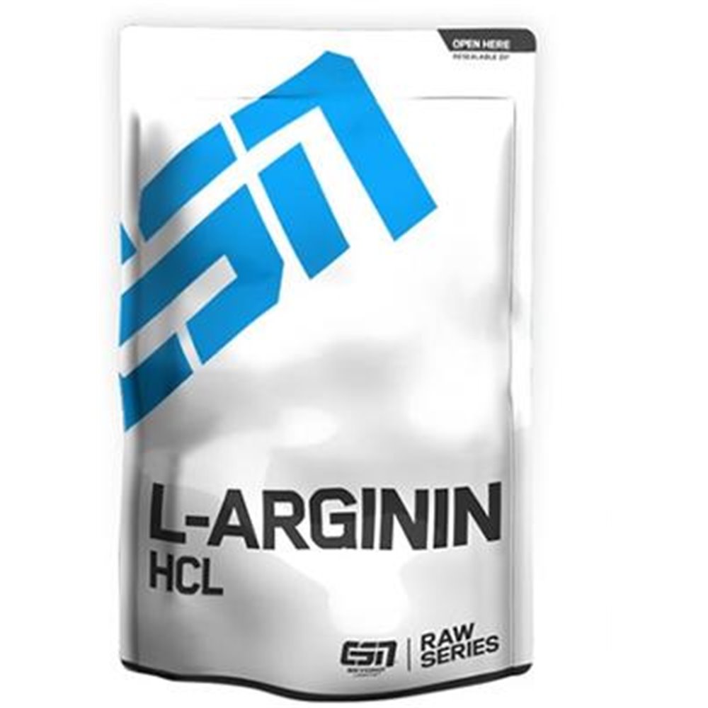 Sportnahrung, Aminosäuren, L-Arginin ESN L-Arginin HCL Pulver, 500 g Beutel