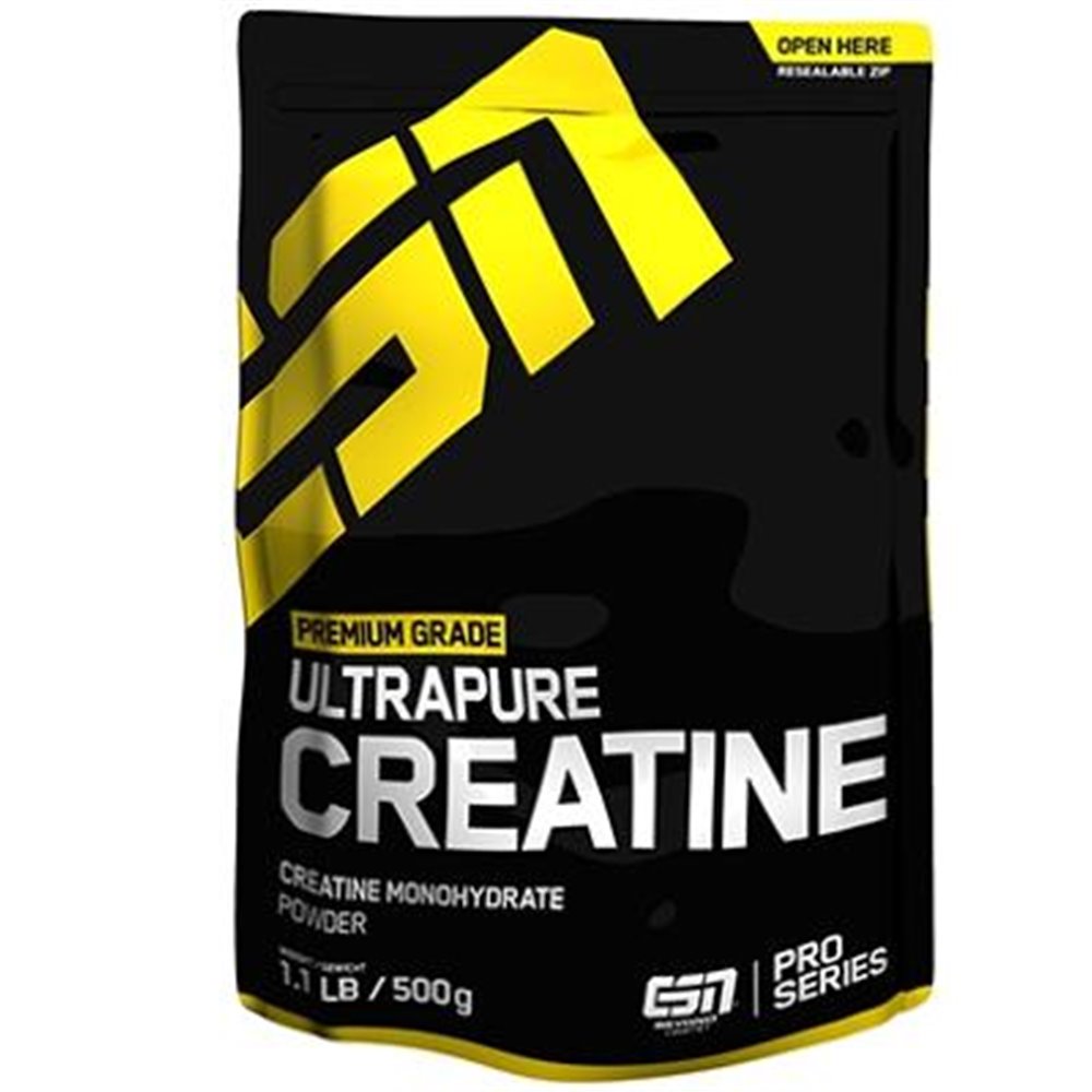 Start, Sportnahrung, Creatin ESN Ultrapure Creatine Monohydrate, 500 g Beutel