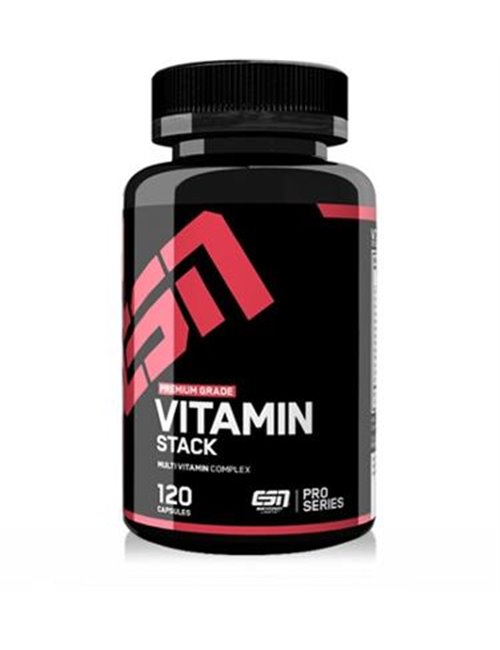 Sportnahrung, Vitamine ESN Vitamin Stack, 120 Kapseln Dose