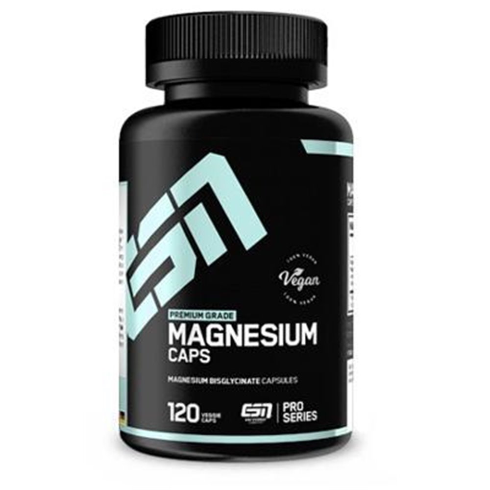 Sportnahrung, Vitamine ESN Magnesium Caps, 120 Kapseln Dose
