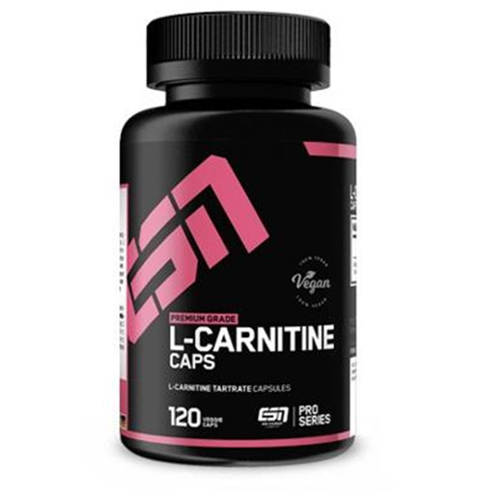 Sportnahrung, Aminosäuren ESN L-Carnitine Caps, 120 Kapseln Dose
