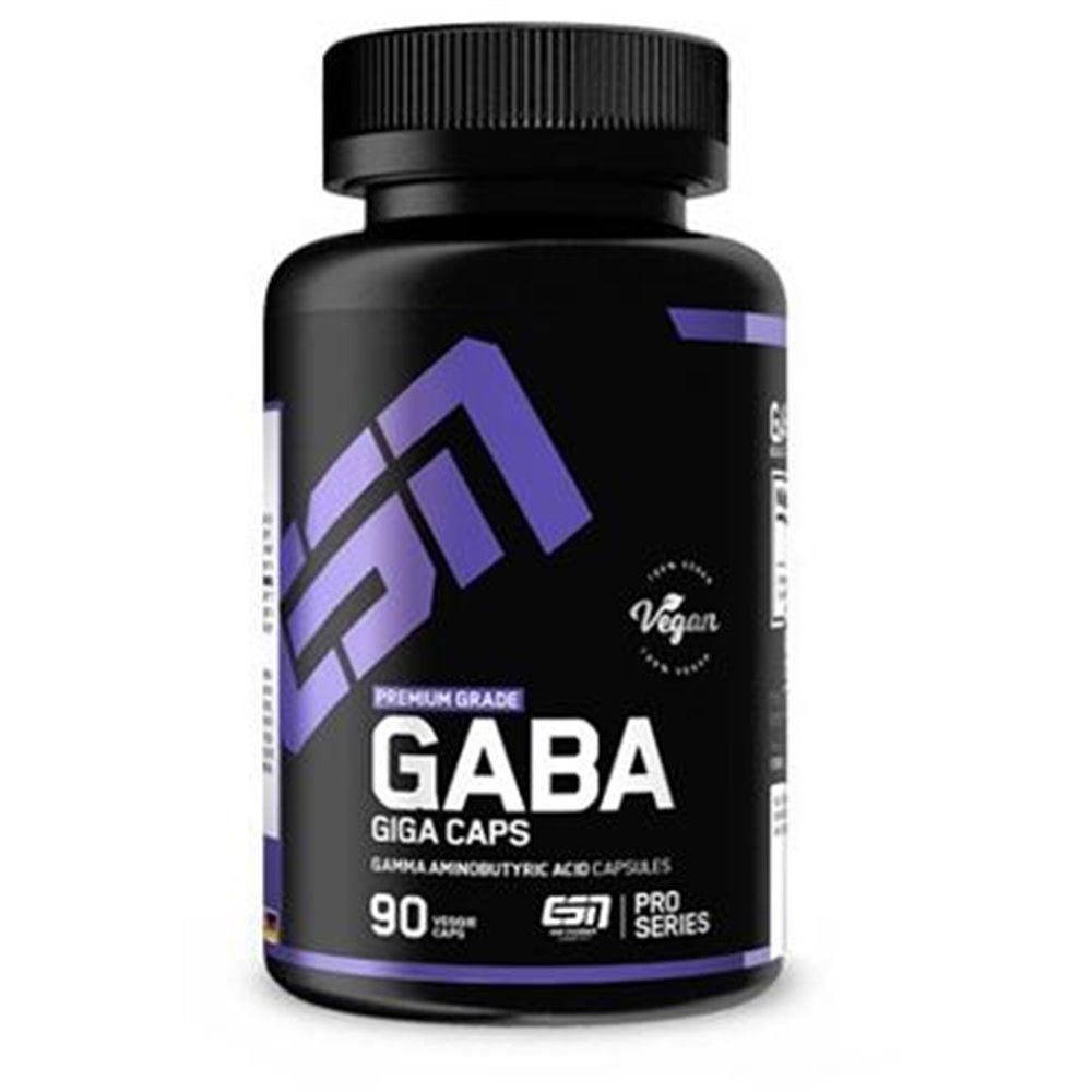 Sportnahrung, Aminosäuren ESN Gaba Giga Caps, 90 Kapseln Dose
