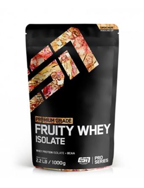 Sportnahrung, Eiweiß / Protein ESN Fruity Whey Isolate, 1000 g Beutel