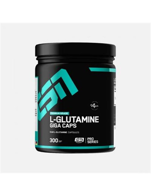 Sportnahrung, Aminosäuren ESN Glutamine Giga Caps, 300 Kapseln Dose