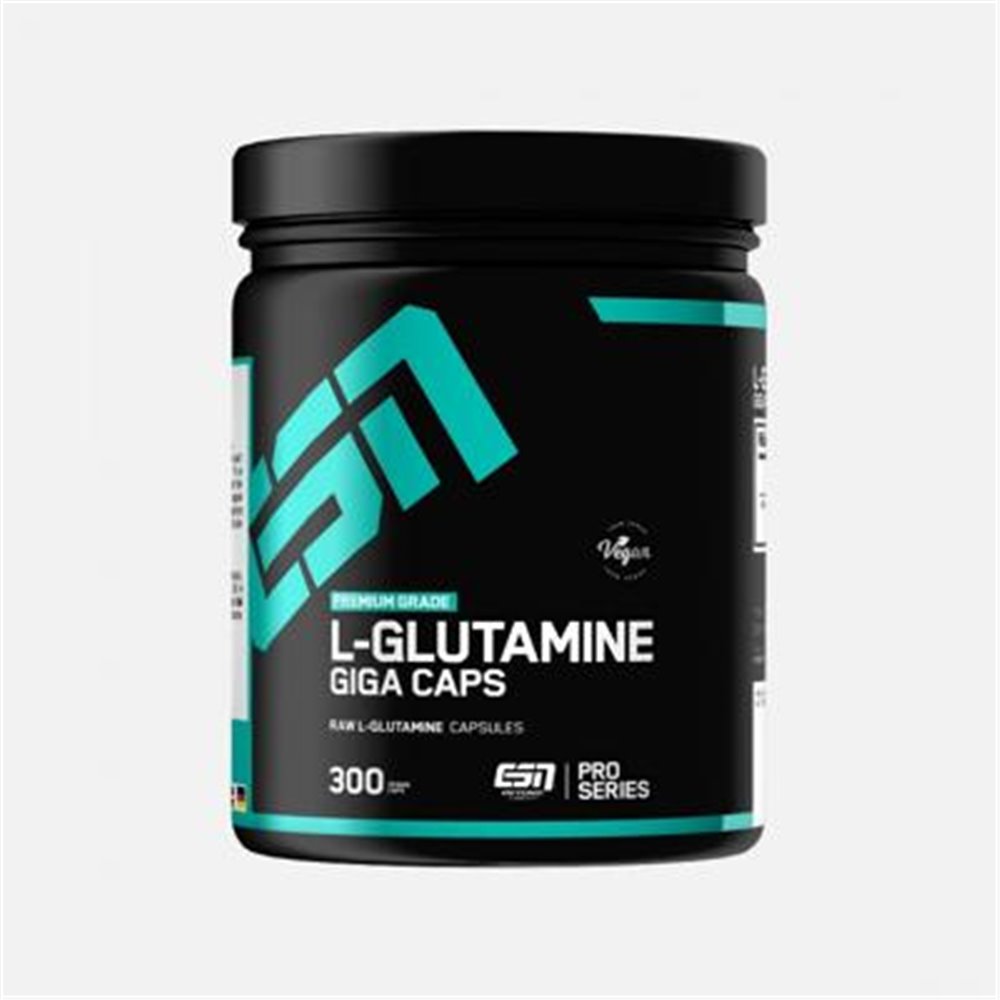 Sportnahrung, Aminosäuren ESN Glutamine Giga Caps, 300 Kapseln Dose