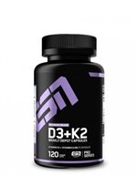 ESN Vitamin D3 + K2, 120 Kapseln Dose