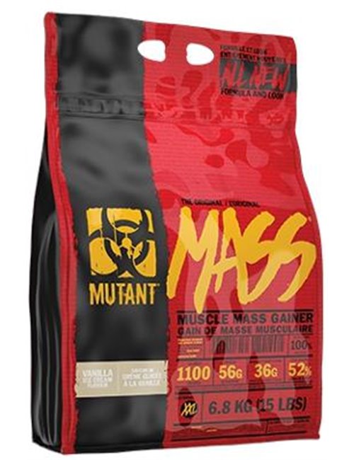Sportnahrung, Weight Gainer / Zunehmen Mutant Mass, 6800 g Beutel