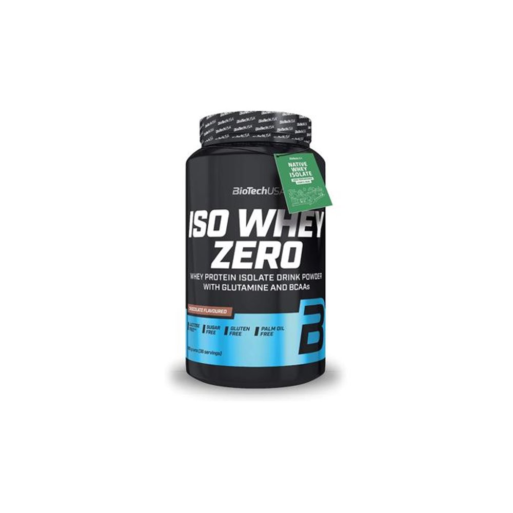 Sportnahrung, Eiweiß / Protein BioTech USA Iso Whey Zero, 908 g Dose