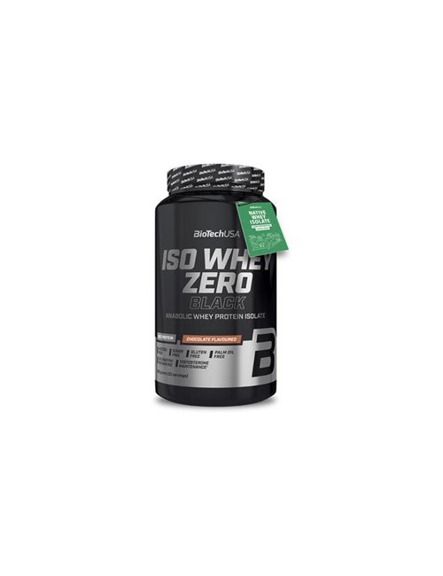 Sportnahrung, Eiweiß / Protein BioTech USA Iso Whey Zero Black, 908 g Dose