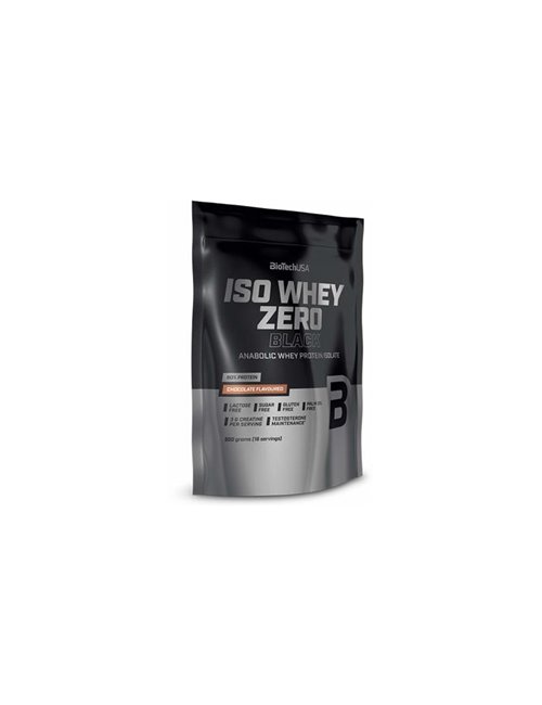 Sportnahrung, Eiweiß / Protein BioTech USA Iso Whey Zero Black, 500 g Beutel