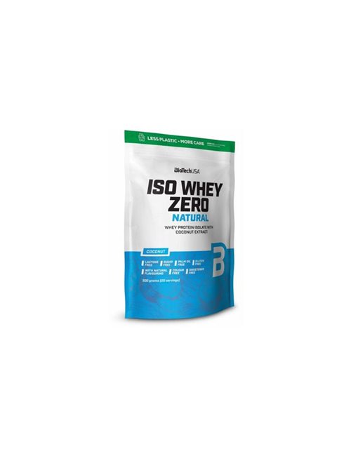Sportnahrung, Eiweiß / Protein BioTech USA Iso Whey Zero NATURAL, 500 g Beutel