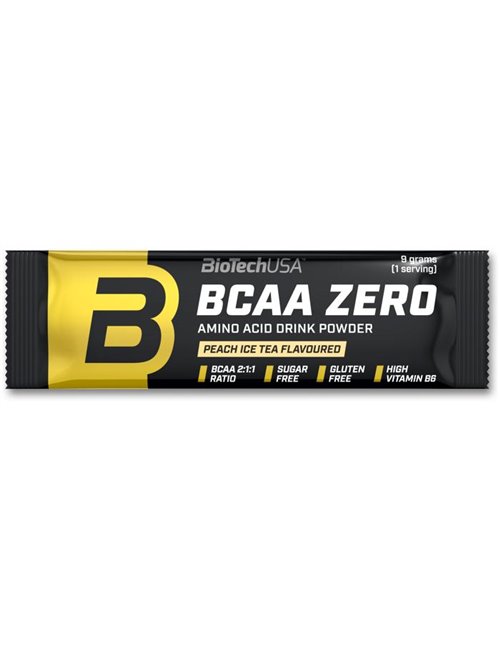Sportnahrung, Aminosäuren, BCAA BioTech USA BCAA Zero, 9 g Portionsbeutel
