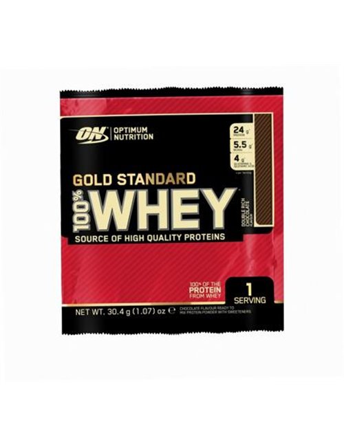 Sportnahrung, Eiweiß / Protein Optimum Nutrition 100 % Whey Gold Standard, 24 x 30 g Sachet