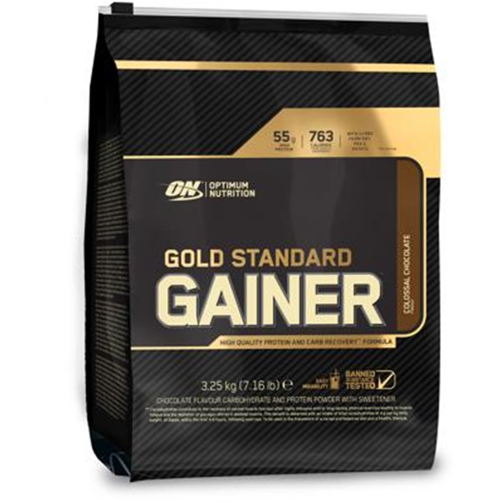 Sportnahrung, Weight Gainer / Zunehmen Optimum Nutrition Gold Standard Gainer, 3250 g Beutel