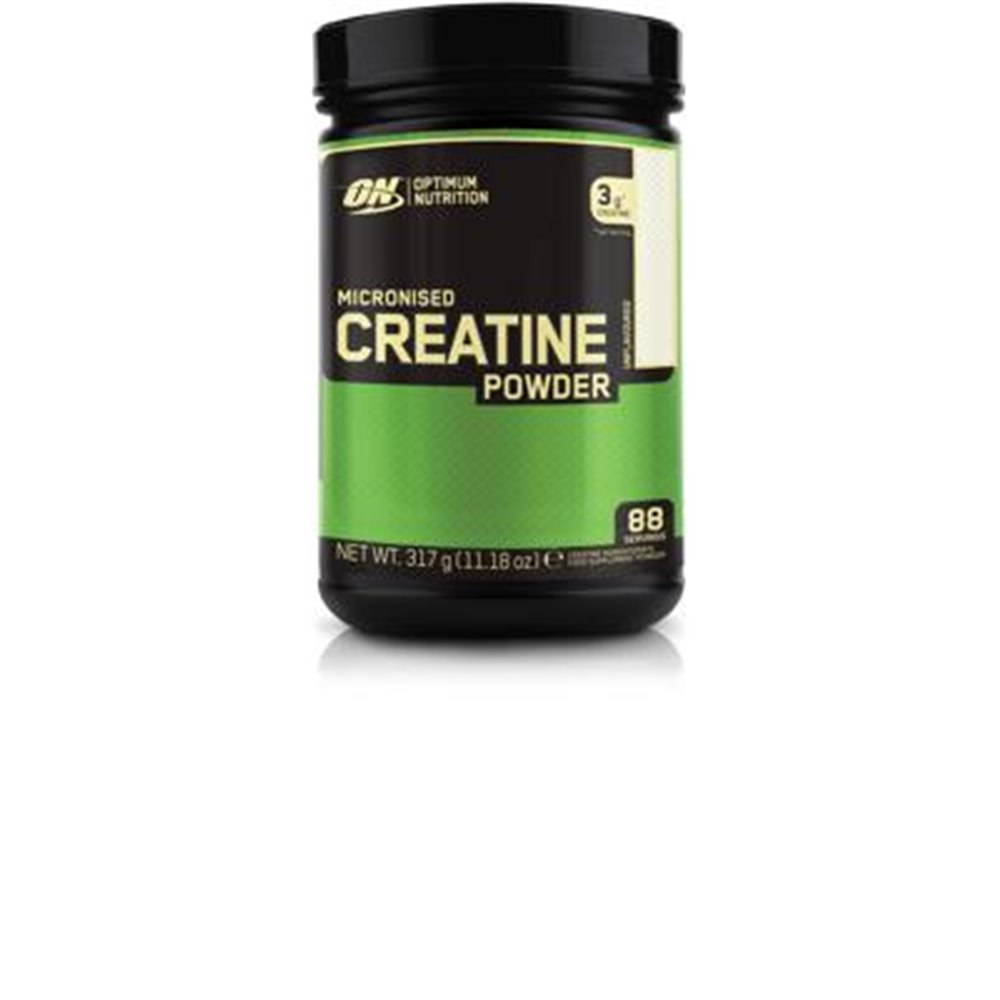 Sportnahrung, Creatin Optimum Nutrition Micronised Creatine Powder, 317 g Dose, Unflavoured