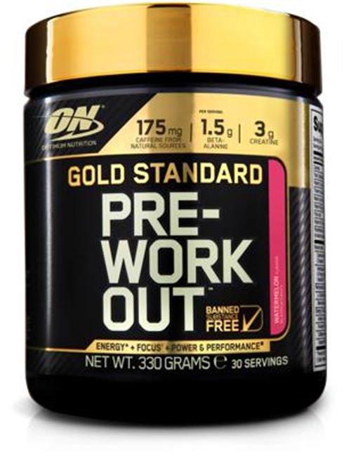 Sportnahrung, Pre-Workout Optimum Nutrition Gold Standard Pre Workout, 330 g Dose