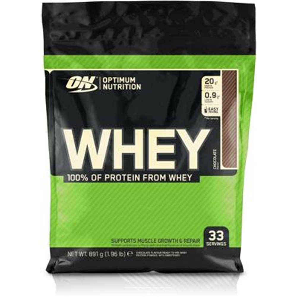 Sportnahrung, Eiweiß / Protein Optimum Nutrition Whey, 891 g Beutel