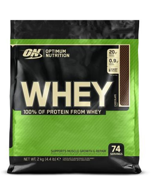 Sportnahrung, Eiweiß / Protein Optimum Nutrition Whey, 2000 g Beutel
