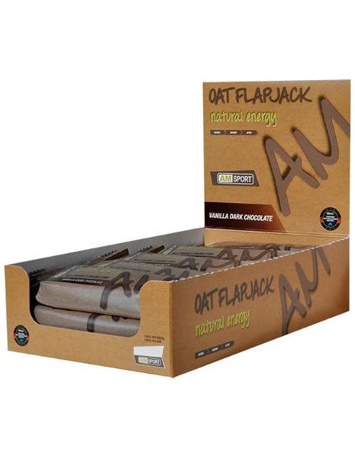 Sportnahrung, Riegel / Snacks AMSPORT Oat Flapjack, 15 x 50 g Riegel