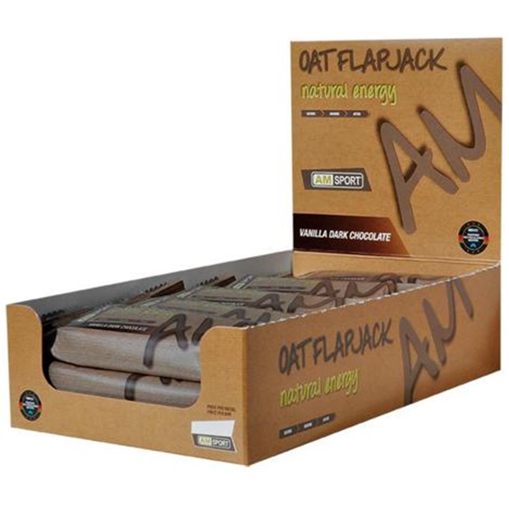 Sportnahrung, Riegel / Snacks AMSPORT Oat Flapjack, 15 x 50 g Riegel