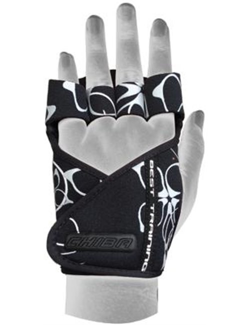 Chiba Lady Motivation Glove, Schwarz/Weiß/Schwarz