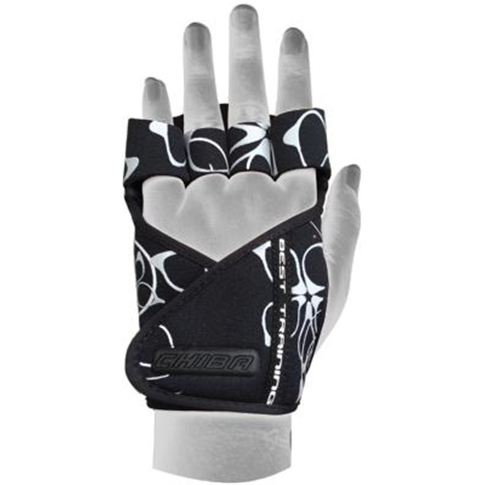 Chiba Lady Motivation Glove, Schwarz/Weiß/Schwarz