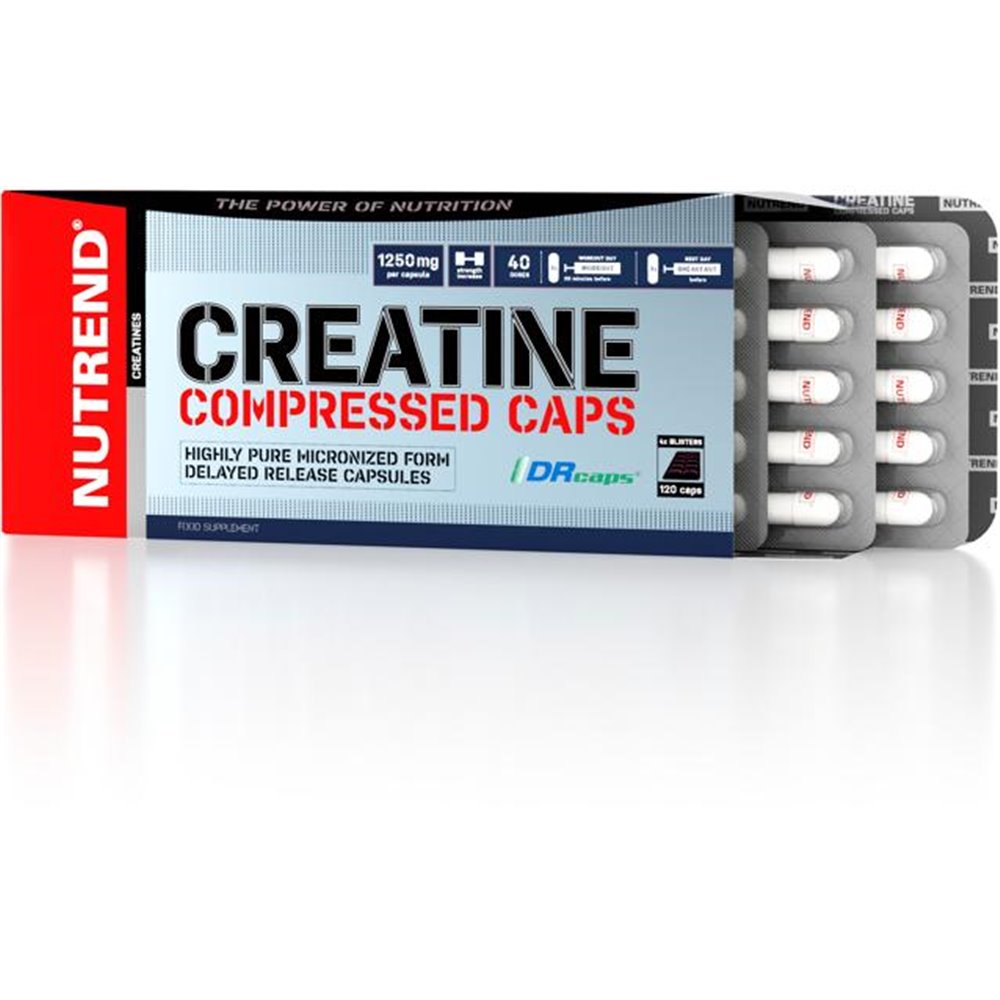 Nutrend Creatine Compressed Caps