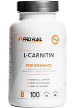 ProFuel L-Carnitin (Carnipure), 100 Kapseln Dose