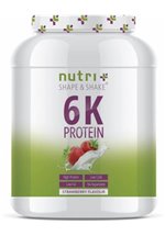 nutri+ veganes 6K Proteinpulver, 1000 g Dose