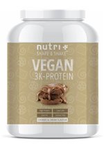 nutri+ veganes 3K Proteinpulver, 1000 g Dose