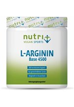 nutri+ vegane L-Arginin Base Kapseln, 360 Kapseln Dose