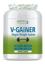 nutri+ veganes V-Gainer Pulver, 2000 g Dose